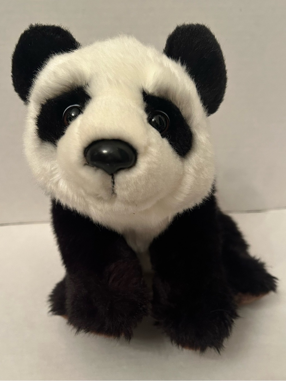 GANZ Webkinz Black and White Panda Plush Stuffed Animal